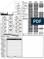 Mothership Character Sheet Form