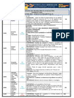 Cronograma de 9° Ano