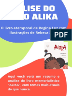 Análise e resumo do livro memorialístico Alika