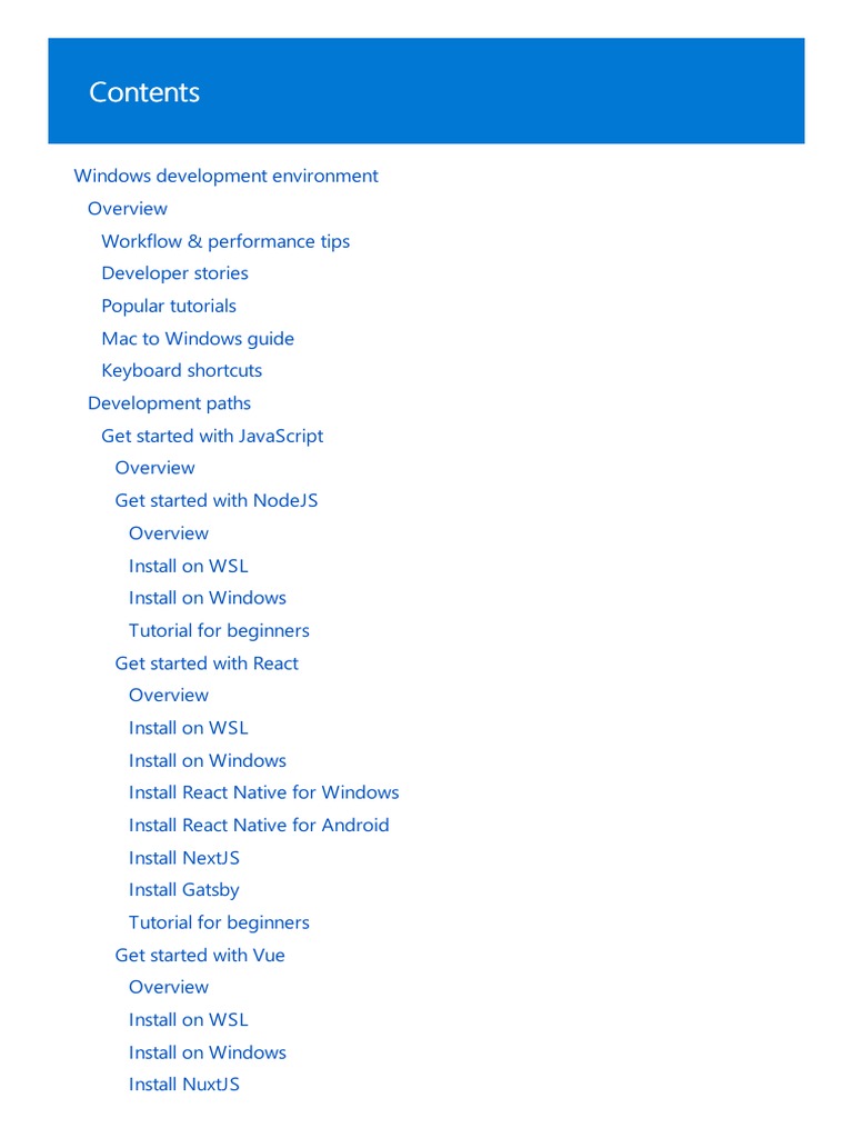 Setting Up Windows Development Environment | PDF | Command Line ...