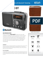 Elite Field BT: AM/FM/Shortwave Radio With Bluetooth® Streaming