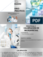 Calibración de micropipetas: medición de volumen con precisión