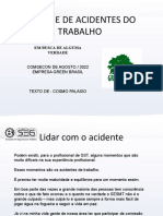 NR 01 - Analise de Acidentes Do Trabalho