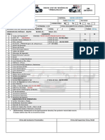 Check List Diario de La Ambulancia