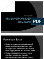 Pembangunan Sosial Di Malaysia (Final)