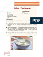 Salsa Bechamel (Blanca)