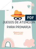 Juegos de Atención para Primaria.