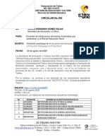 Circular No. 252 - Agosto 4 de 2022