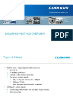 Sailor 900 Vsat Acu Overview: Presenter