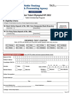 PTO KP 2022 Application Form