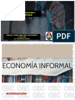 Presentación Tema 1 Economía Informal Maestría TGT 04 - 07 - 2022