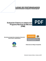 EVALUACION EXTERNA PROGRAMA NACIONAL DE-microcuencas-2007 COLPOS