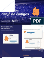 Manual de Canje de Códigos