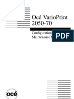 Océ Varioprint 2050-70: Configuration and Maintenance Manual