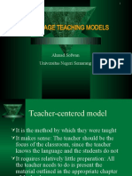 Models of English Teaching (1)