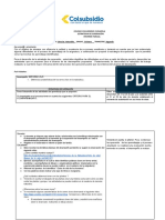 ESTRATEGIA DE SUPERACIÓN Ciencias Naturales 2do Informe Parcial 2022