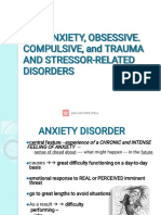 Unit 3 Anxiety Disorders, Obsessive Compulsive and Trauma and Stressor-Related Disorders...2021-22