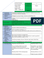 Finals - Sample Lesson Plan (Student Output)