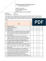 Evaluasi RPP Kurikulum 2013