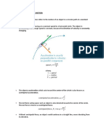 Uniform Circular Motion