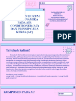 Kelompok 6 Penerapan Hukum Termodinamika Pada Ac