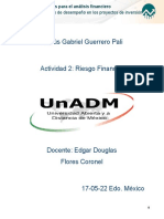 Análisis de riesgo financiero en proyectos gubernamentales