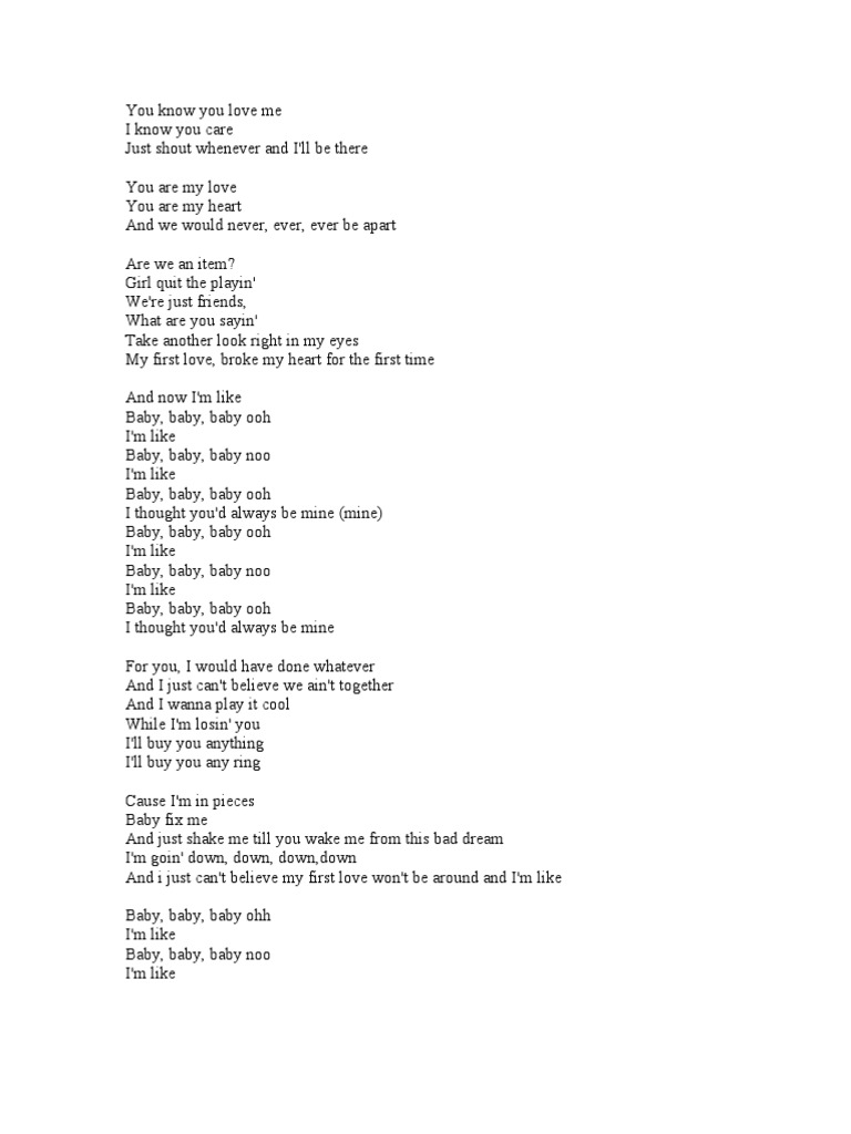 Justin Bieber Lyrics Dance Pop Pop Music