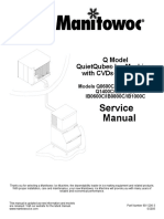 Service Manual: Q Model Quietqube Ice Machines With CVD Technology