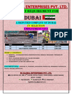 Dubai CV Selection Emplo