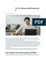Measure Employee Productivity with 7 Tools