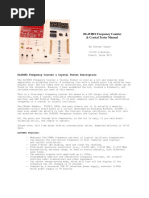 Frequency Counter & Crystal Tester DL4YHF2 Manual