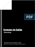 Formatos de Salida de Photoshop