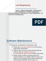 Software Maintenance and Reengineering