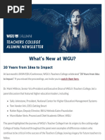 What's New at WGU?: 20 Years From Idea To Impact