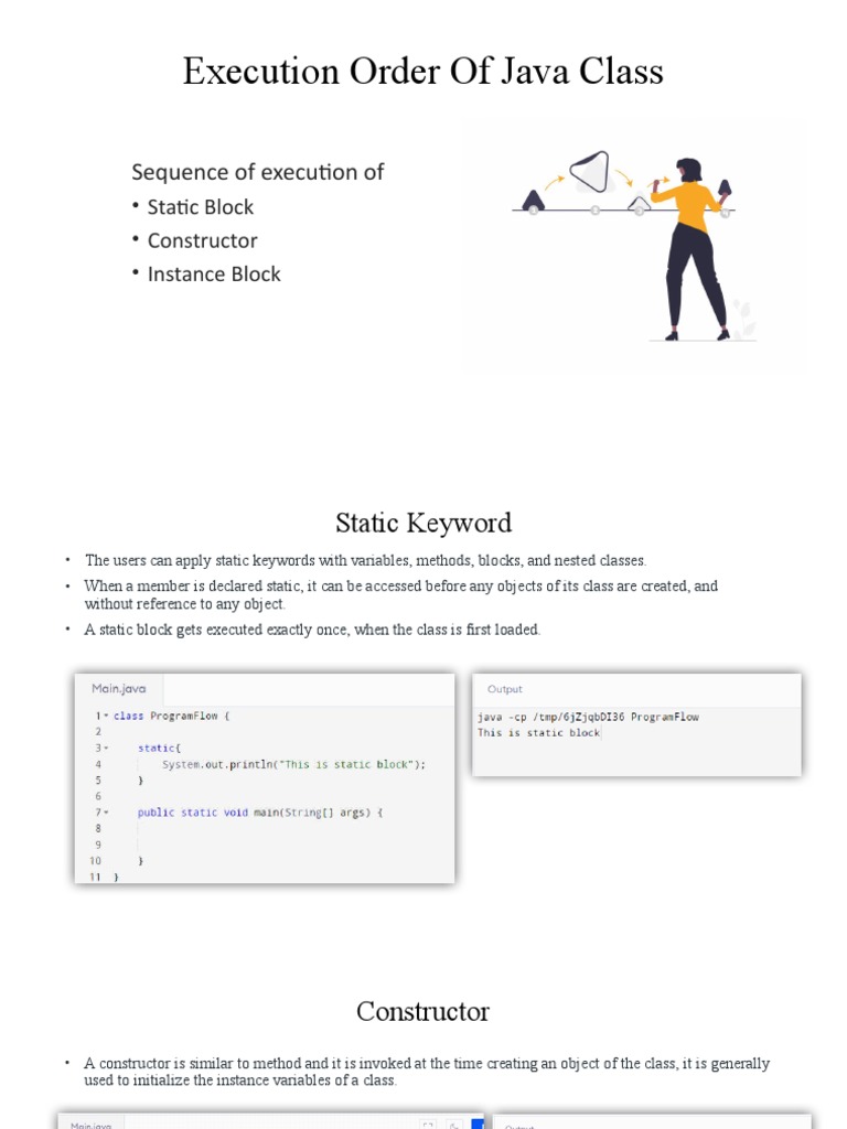 Java Class Execution Order Guide | PDF | Computers | Technology ...