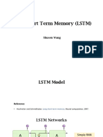 Long Short Term Memory (LSTM) : Shusen Wang