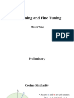 Pretraining and Fine Tuning: Shusen Wang