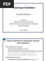 01-Azeotropic Distillation (IL Chien)