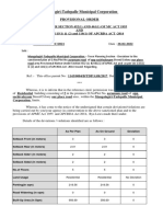 Mangalagiri-Tadepalle Municipal Corporation: Provisional Order