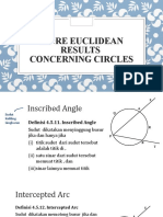 More Euclidean Results Circle