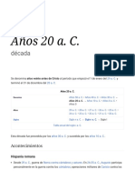 Años 20 aC década romana