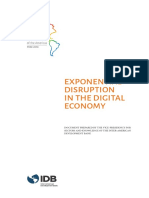 Exponential Disruption in The Digital Economy
