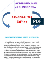 Dampak Pendudukan Jepang Di Indonesia