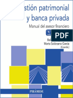 Gestión Patrimonial y Banca Privada Manual Del Asesor Financiero (Solórzano García, Marta Vallejo Alonso, Belén)