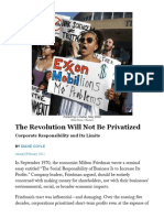 The Revolution Will Not Be Privatized