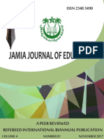 Jamiajournalofeducation Vol4 n1 2017november