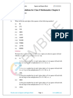 CBSE NCERT Solutions For Class 8 Mathematics Chapter 6: Back of Chapter Questions