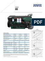 Volvo Penta Inboard Diesel: 5.5 Liter, In-Line 6 Cylinder