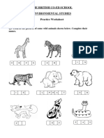 Animal Kingdom Worksheet Feb 2022 PDF