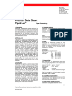 Product Data Sheet Pipeinoc: Pipe Dressing
